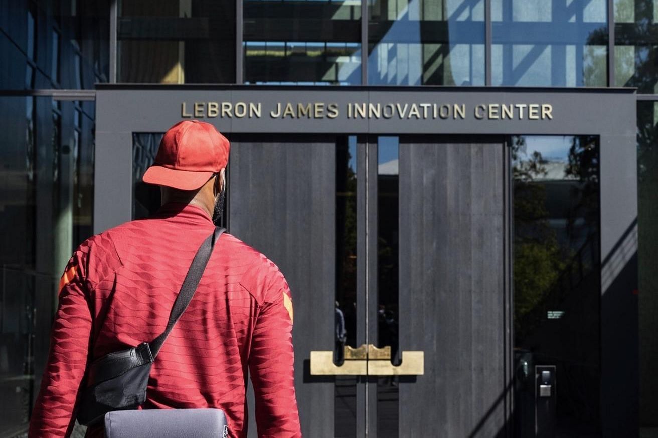Nike formally unveils the LeBron James Innovation Center