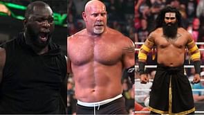 2 कारण क्यों Goldberg को WWE Crown Jewel में Veer Mahaan के खिलाफ मैच लड़ना चाहिए और 2 क्यों Omos का सामना करना चाहिए