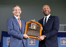 WATCH: Derek Jeter gives thanks to New York Yankees organization and its fans for their support in monumentous return to Yankee Stadium for Hall of Fame Tribute Night