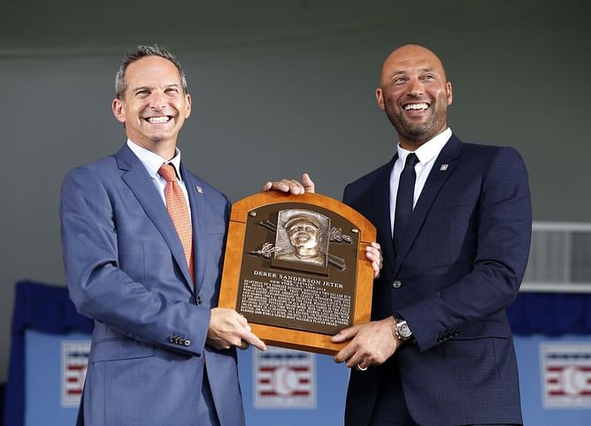 WATCH: Derek Jeter gives thanks to New York Yankees organization and its fans for their support in monumentous return to Yankee Stadium for Hall of Fame Tribute Night