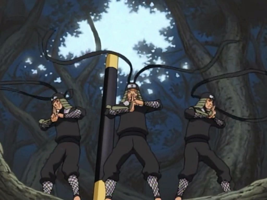 Orochimaru vs Sarutobi 3 Hokage Full Fight English Dub Orochimaru attacks  kanoha 1080p on Make a GIF