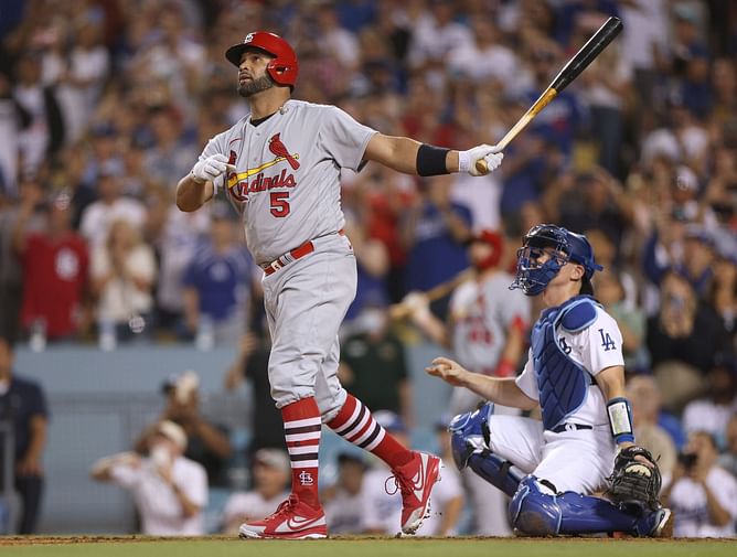 “Oh so close…but damn”, “Lowkey an L on his part for not getting Kershaw right” - MLB Twitter in awe of commentator Greg Amsinger's accurate prediction from April about Albert Pujols' 700th home run
