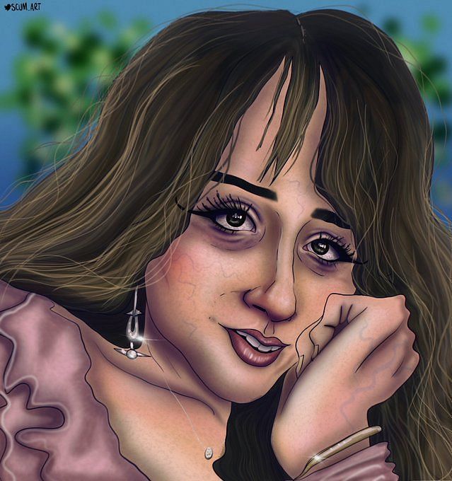 Artist turns Pokimane into the stuff of nightmares in viral artwork