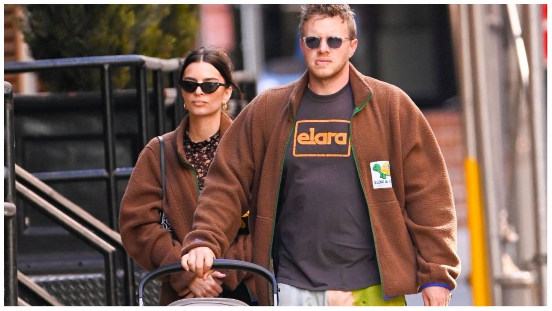 Emily Ratajkowski and Sebastian Bear-McClard are getting divorced after being married for four years (Image via Raymond Hall/Getty Images)