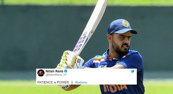 “Patience is power” – Nitish Rana reacts after he fails to find a place in India A squad for series vs NZ-A
