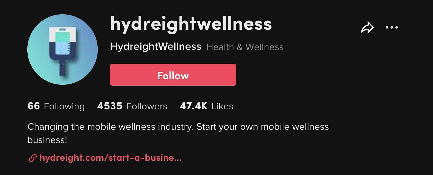 Hydreight claims to provide a business opportunity to nurses to help them earn better. (Image via TikTok)