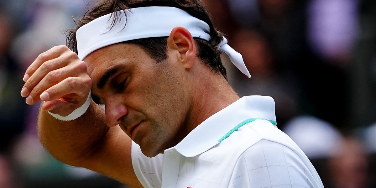 Federer was bagelled by Hurkacz in the third set of the 2021 WImbledon QF