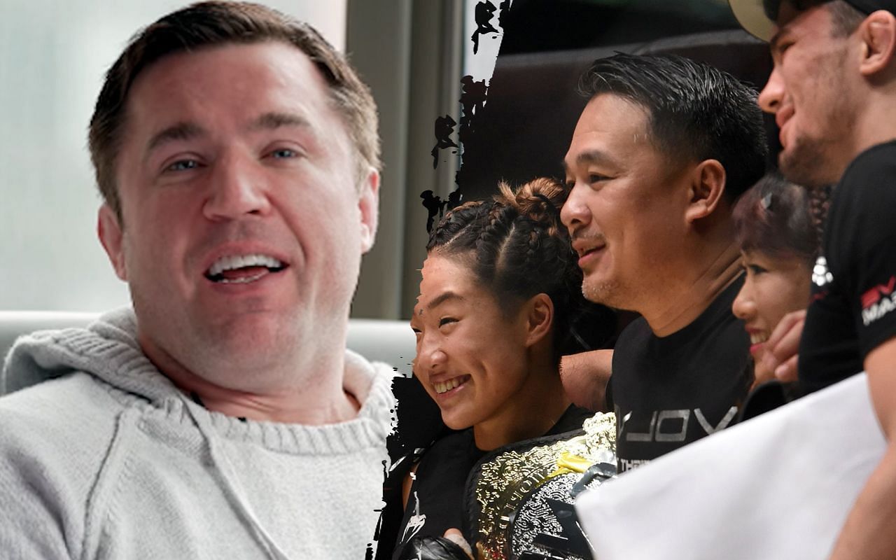 Chael Sonnen (left) and The Lee Family (right)