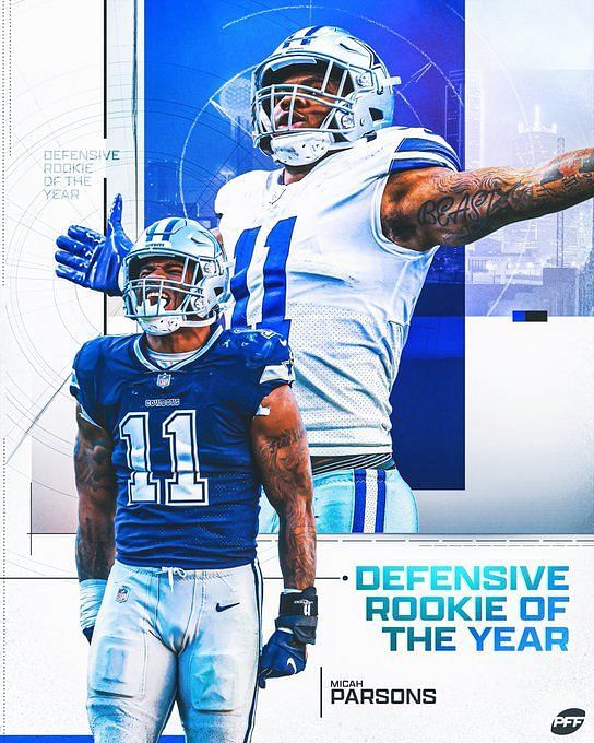 Micah Parsons Wins Defensive Rookie Of The Year