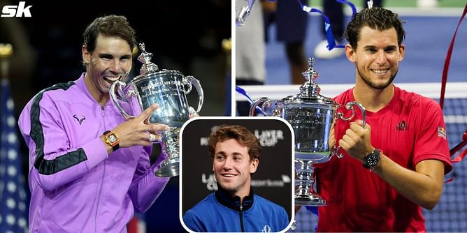 "Couple of claycourt players, Rafa and Thiem, have both won here, and Nadal has won it 4 times; it shows it's possible here in New York, a city of dreams" - Casper Ruud confident of going all the way at US Open