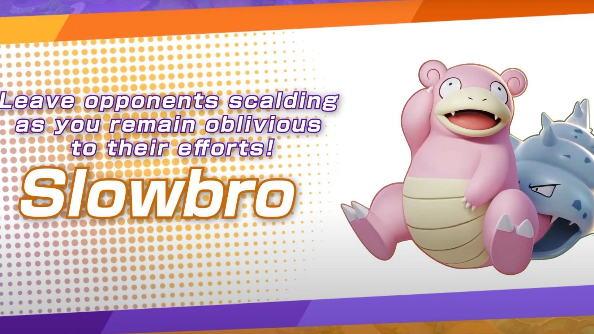 Official imagery for Slowbro used for Pokemon Unite (Image via The Pokemon Company)