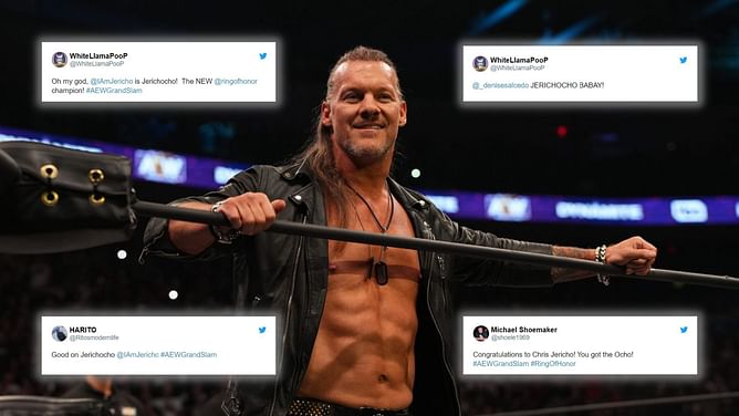 "JERICHOCHO BABAY!" - Wrestling world flares up with a nickname for Chris Jericho after winning new title on AEW Dynamite