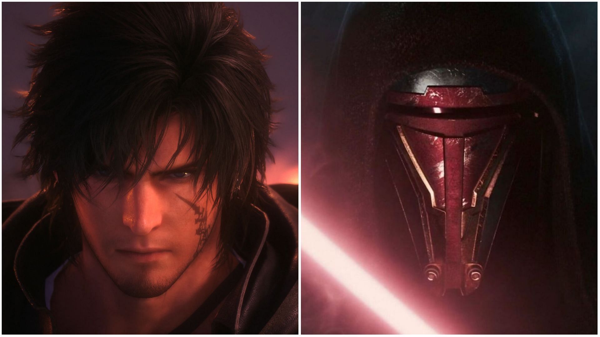 While Final Fantasy XVI releases in 2023, the KOTOR remake has been delayed indefinitely (Image via Square Enix &amp; Saber Interactive)