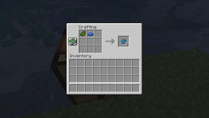 Cyan dye (Image via Mojang)