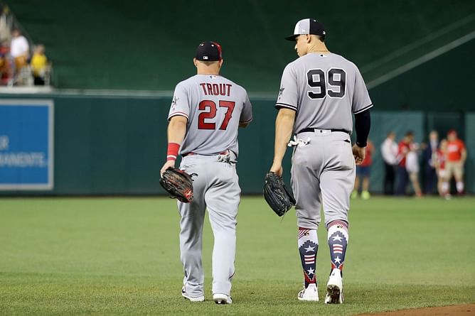 Ranking the top 5 MLB outfielders of 2022, featuring Aaron Judge and Mike Trout