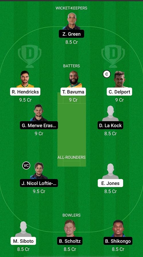 LIO vs RE Dream11 Prediction - Global T20 Namibia