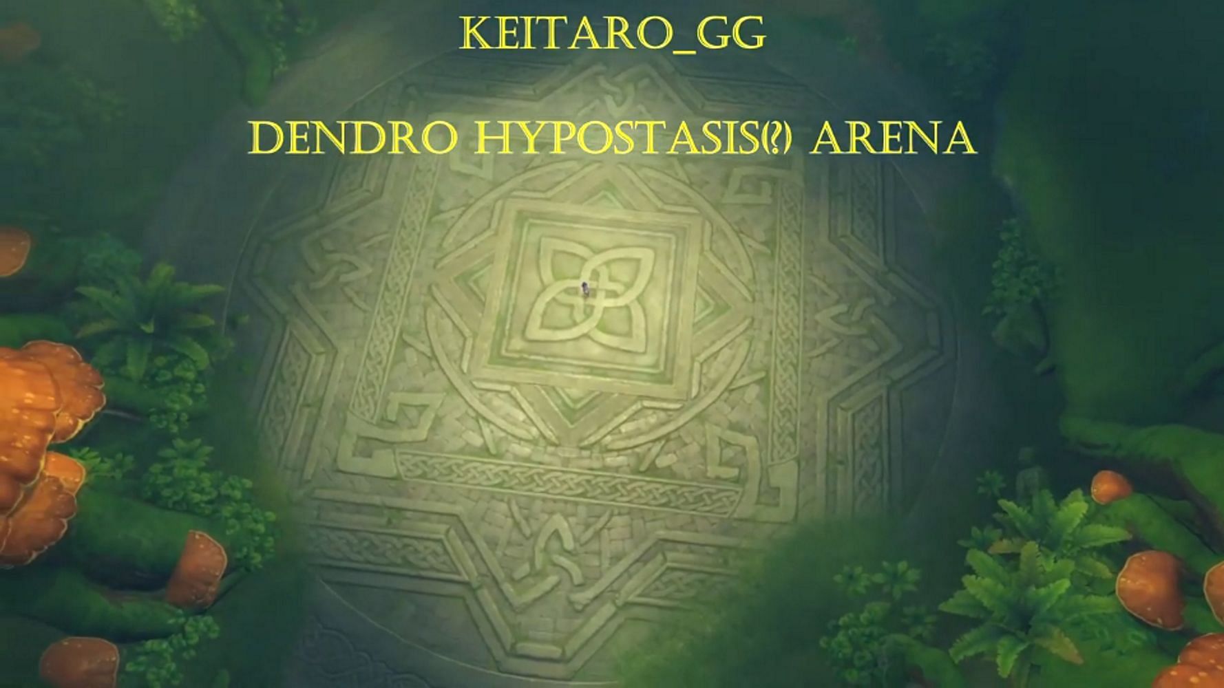 The supposed arena (Image via Keitaro_GG)