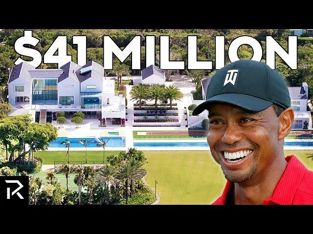 Tiger Woods' house in Jupiter, Florida worth