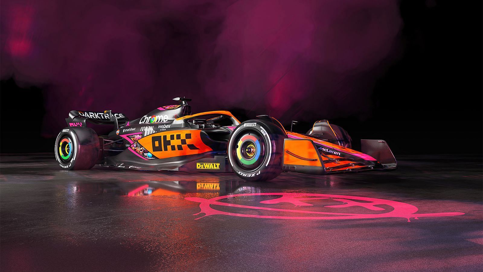 McLaren F1 unveils special &quot;Future Mode&quot; livery to run at the 2022 Singapore and Japanese GP. (Photo by McLaren)