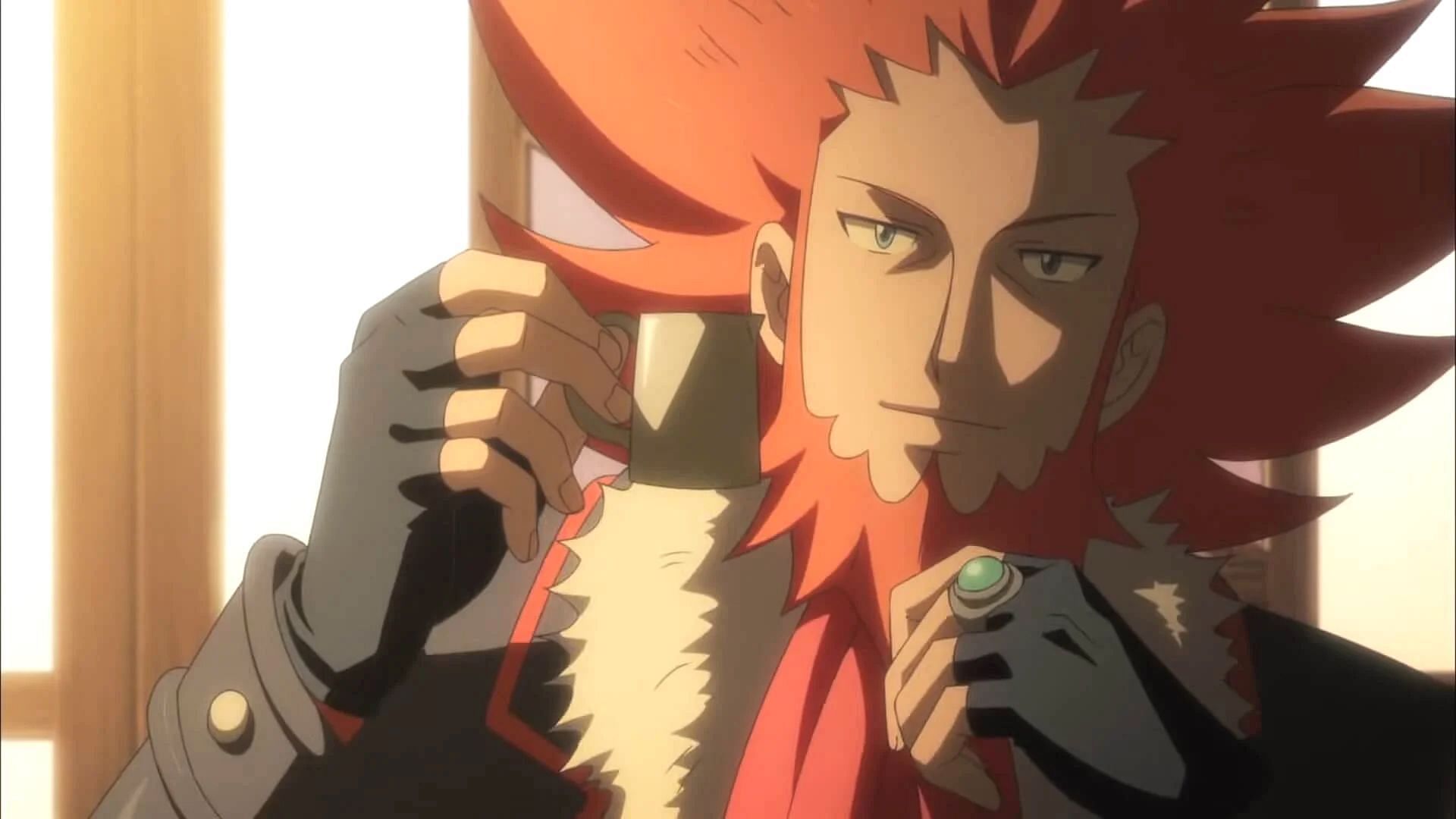 Lysandre as he appears in the anime (Image via The Pokemon Company)
