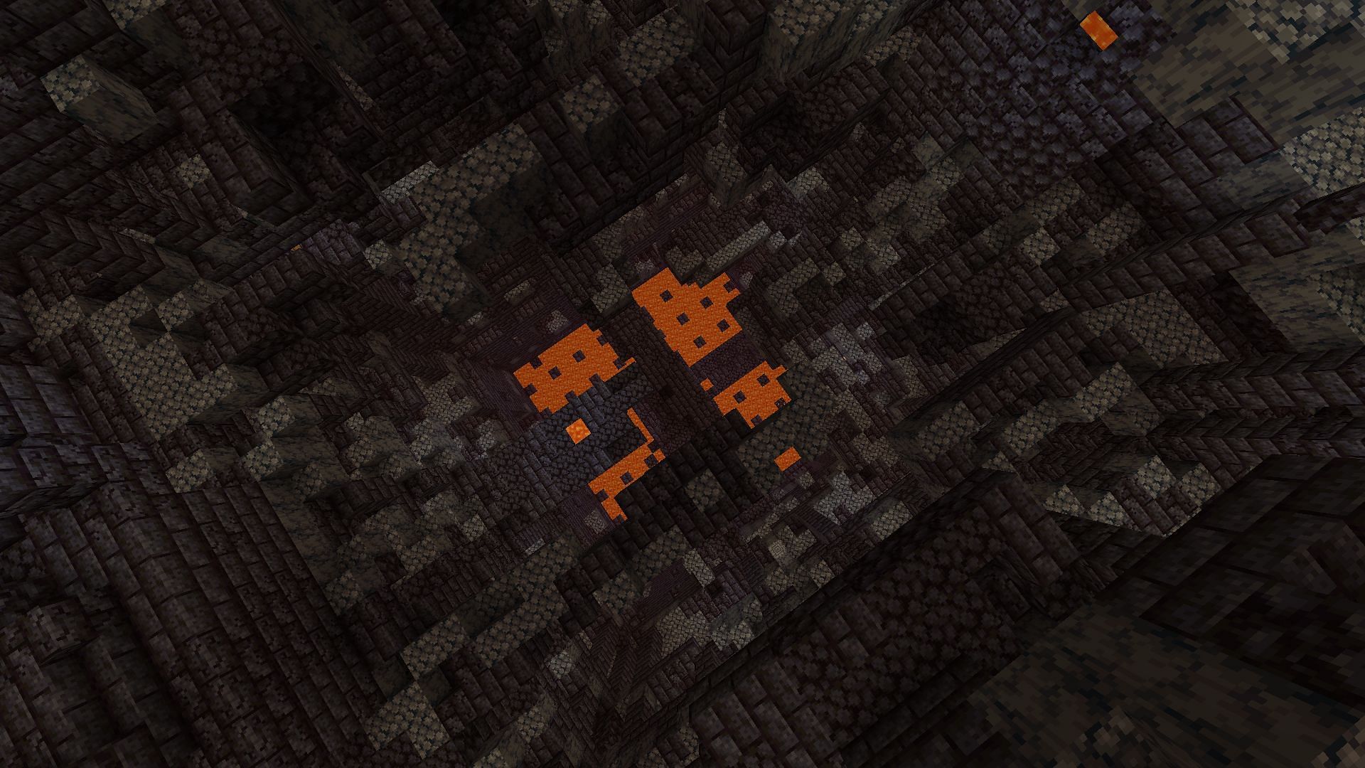 Bastion Remnant variant in which diamonds have a chance to generate in Minecraft (Image via Mojang)