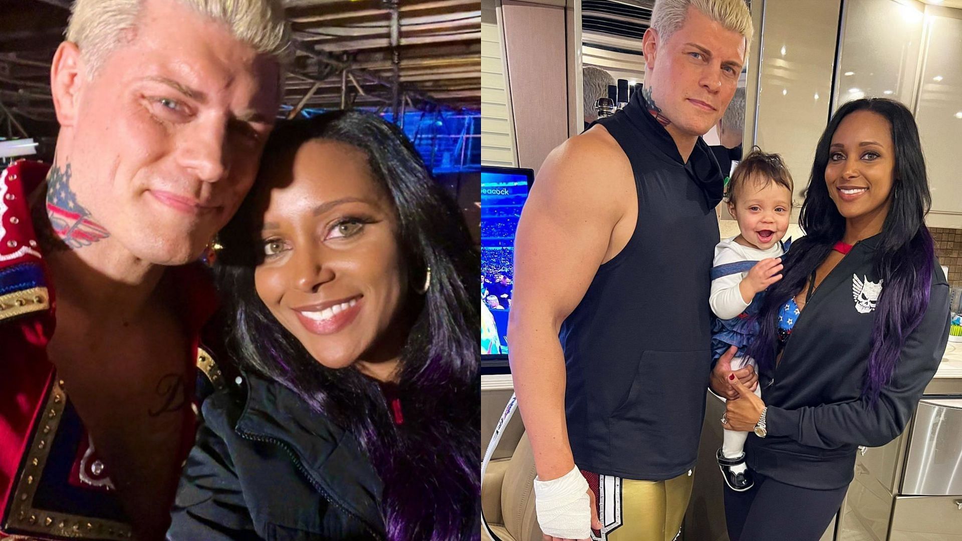 Cody Rhodes is younger than his wife, Brandi