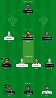 EN-L vs SL-L Dream11 Prediction Team, Match 5, Head to Head League