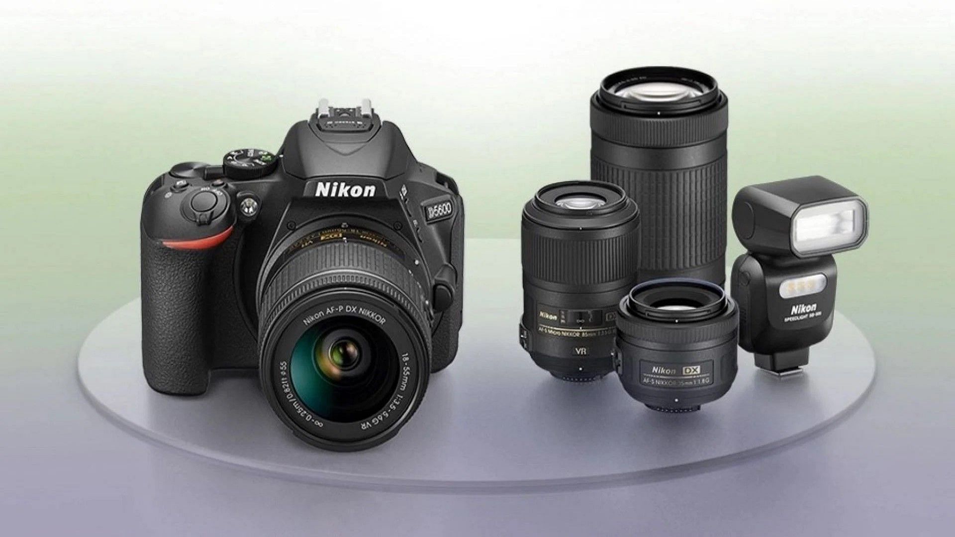 The Nikon D5600 (Image via Nikon USA)
