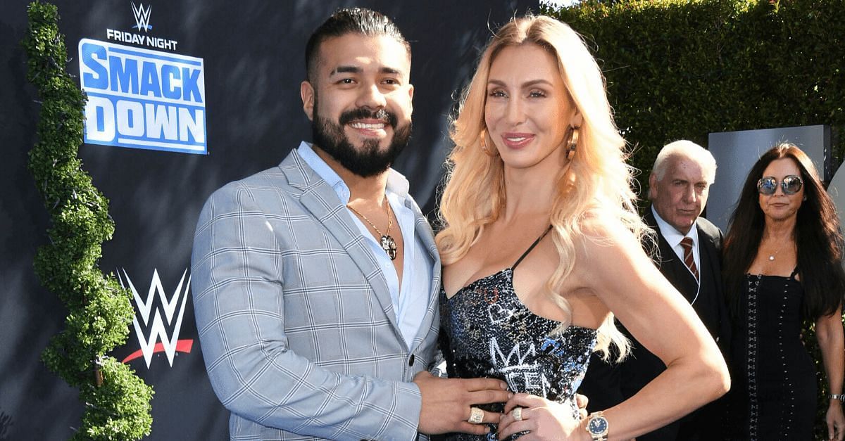 Andrade El Idolo and Charlotte Flair married earlier this year