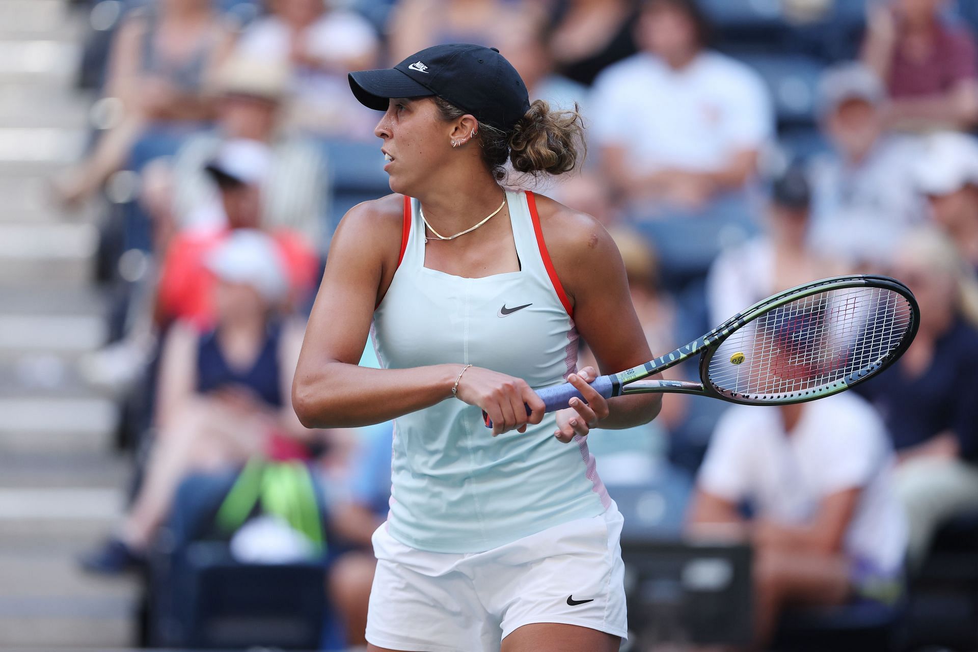 Madison Keys at the 2022 US Open.