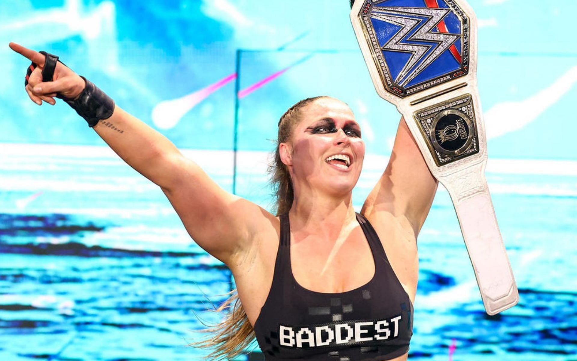Ronda Rousey is a former SmackDown Women