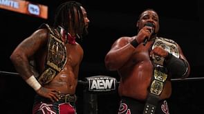 "The crowd is literally turning on Swerve In Our Glory" - Twitter showers top AEW tag team with praise following their loss to Keith Lee and Swerve Strickland at All Out