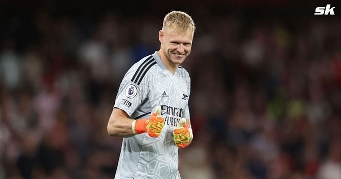 “He’s probably one of the first five in the building and the last five out” – Aaron Ramsdale names player who is ‘always on it’ as best trainer at Arsenal
