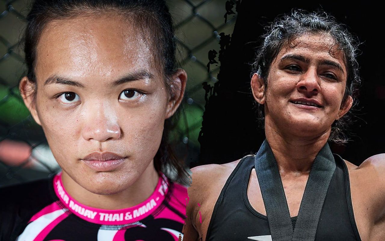 Tiffany Teo (left) and Ritu Phogat (right) [Photo Credits: ONE Championship]