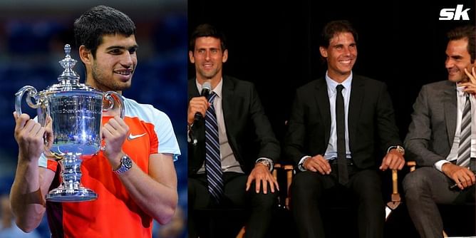 "In order to be the best, you have to beat the best; it's incredible to be the youngest No. 1 ever, but it's much tougher what the Big 3 is doing: stay on top for 20 years" - Carlos Alcaraz