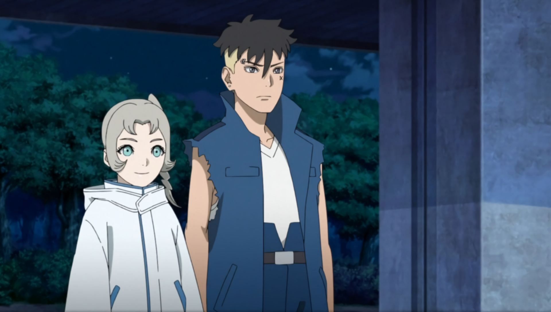 Kae and Kawaki as seen in Boruto episode 266 (Image via Studio Pierrot)