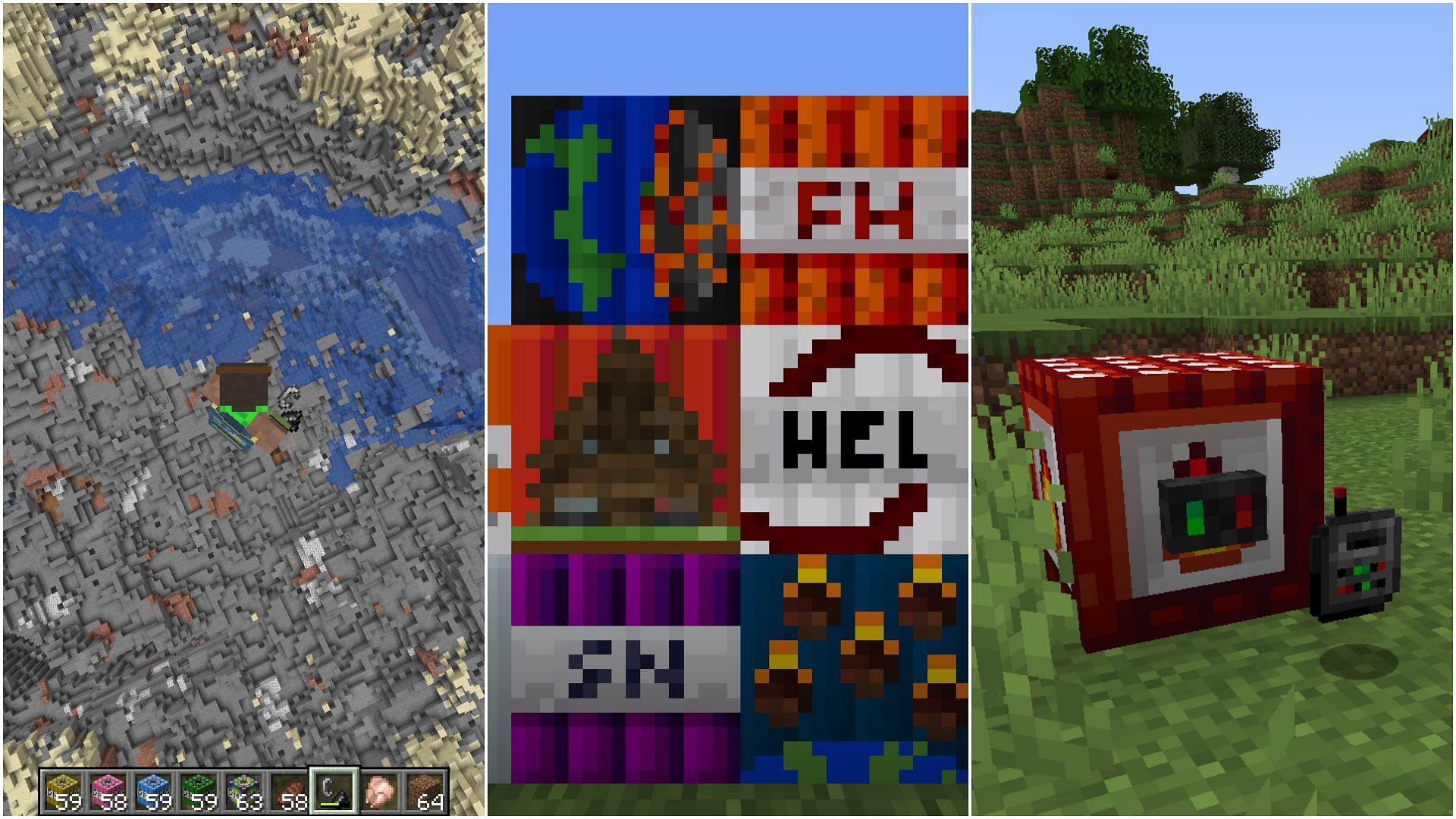 Mines And Explosive Blocks Addon (1.20, 1.19) - MCPE/Bedrock Mod