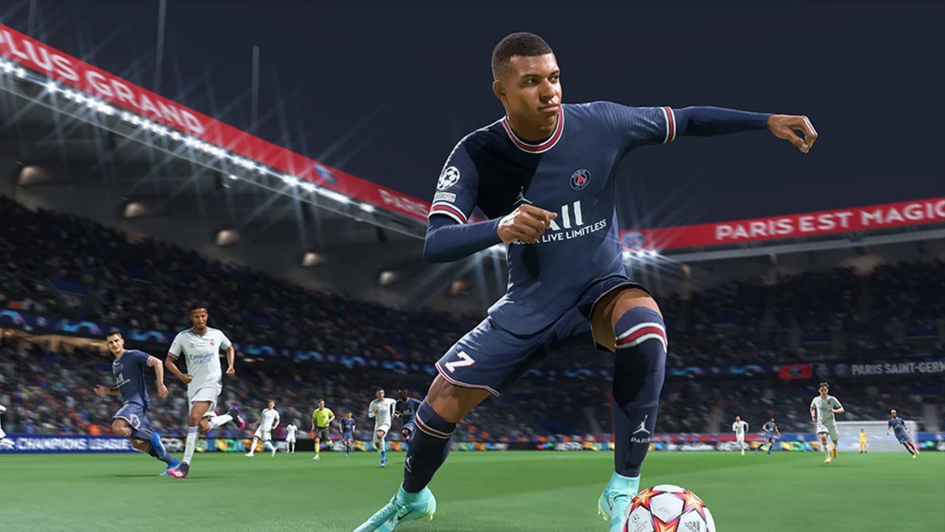 Mbappe is once again the paciest player in the game (Image via EA Sports)