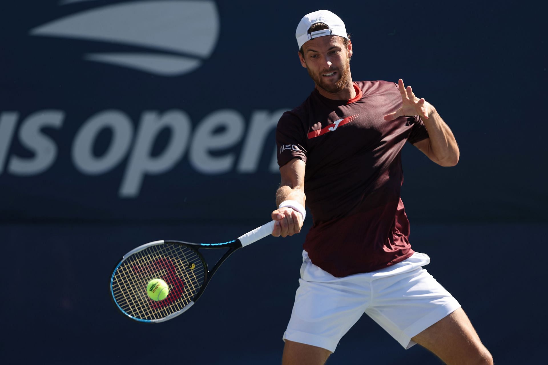 Joao Sousa at the 2022 US Open.