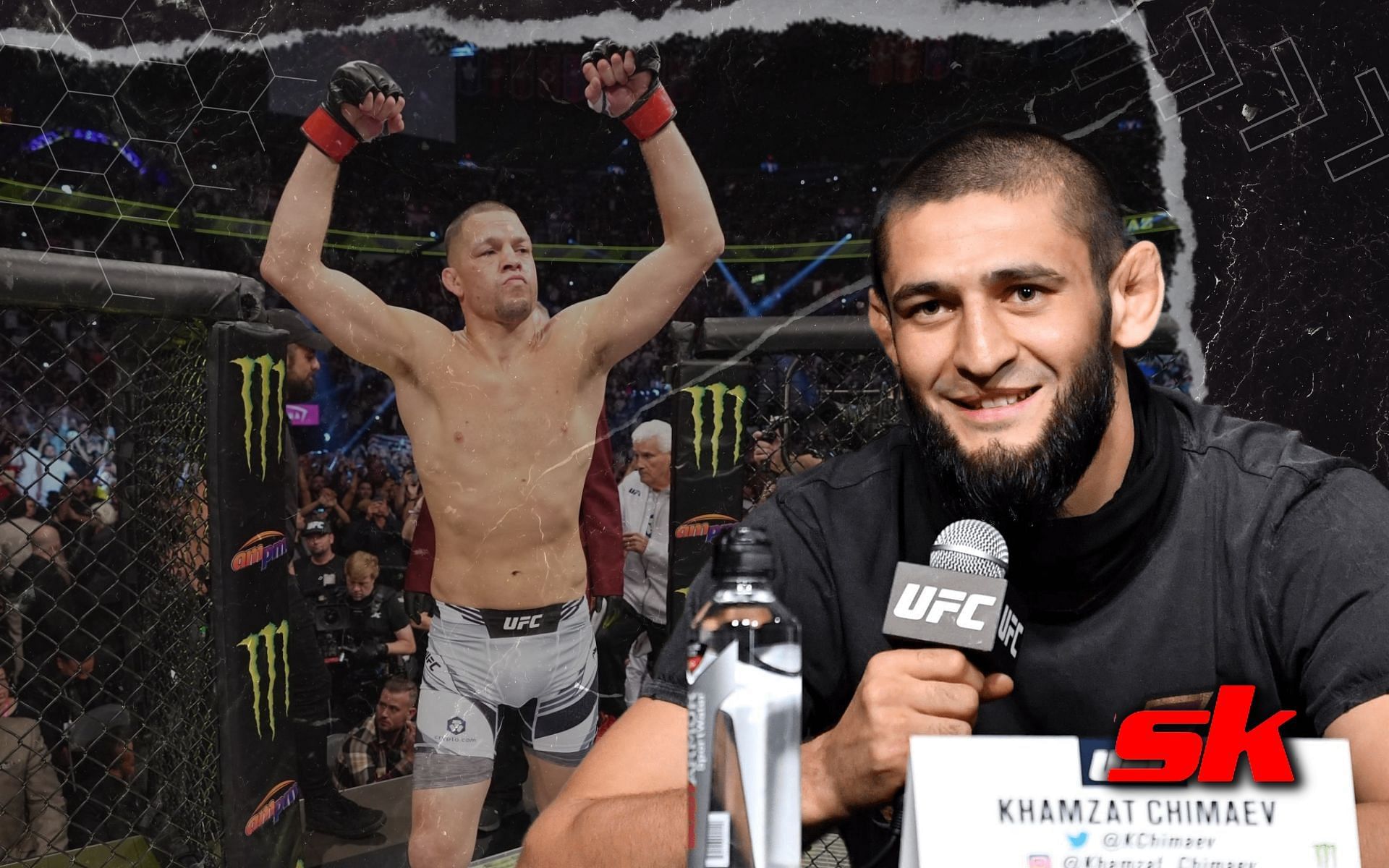 Khamzat Chimaev says Nate Diaz