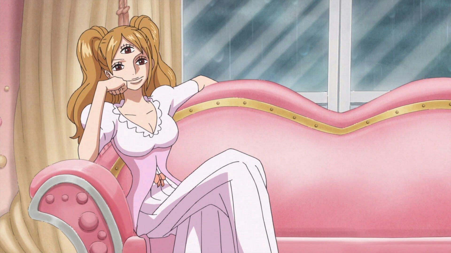 Pudding as seen in the series&#039; anime (Image via Toei Animation)