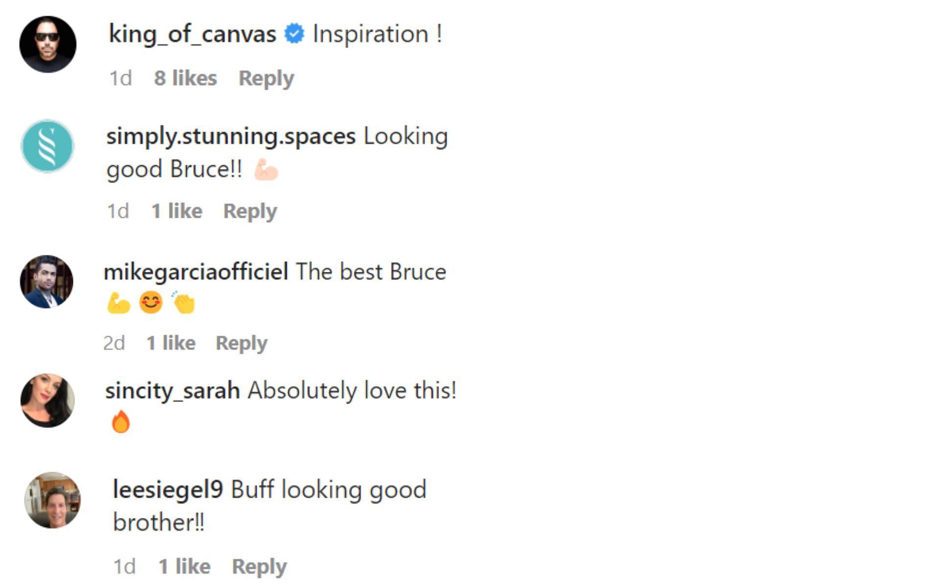 Screenshots of comments on Buffer&#039;s Instagram post