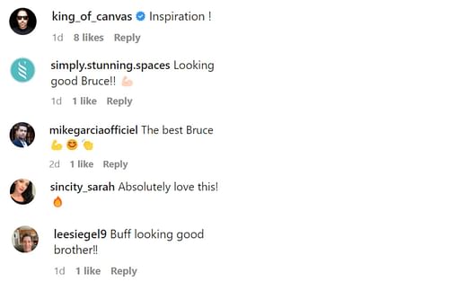 Screenshots of comments on Buffer's Instagram post