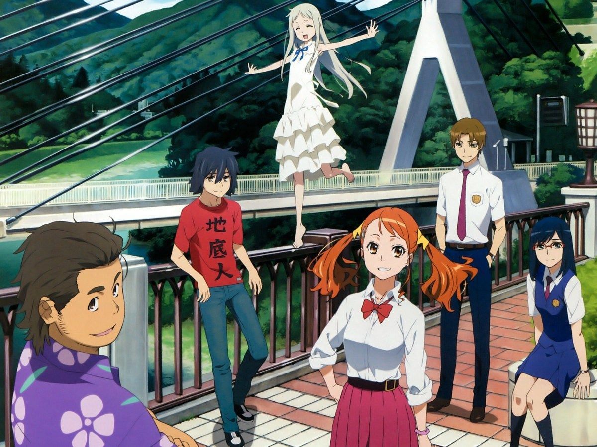 Anohana (Image via A-1 Pictures)