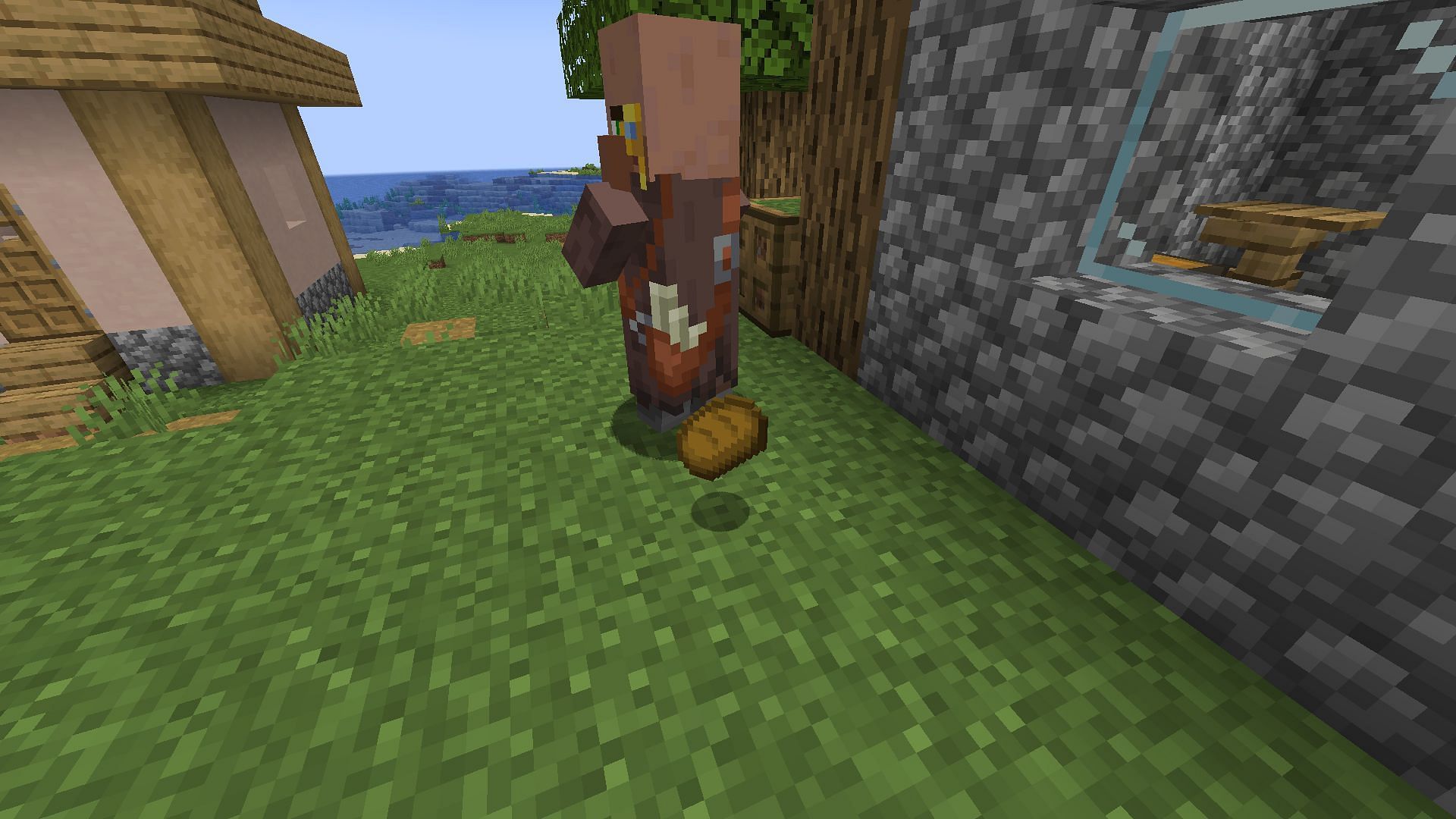 Players must give each Villager a set amount of food items in Minecraft (Image via Mojang)