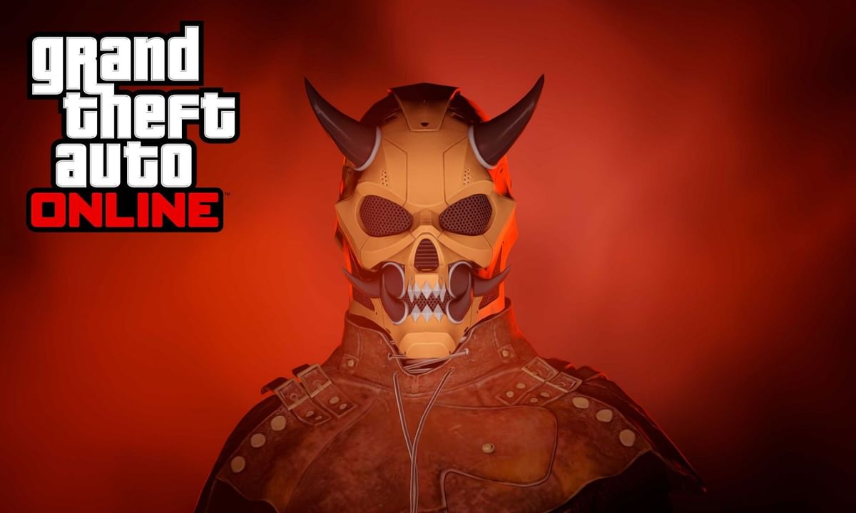 GTA Online players can get a free Orange Tech Demon Mask this month