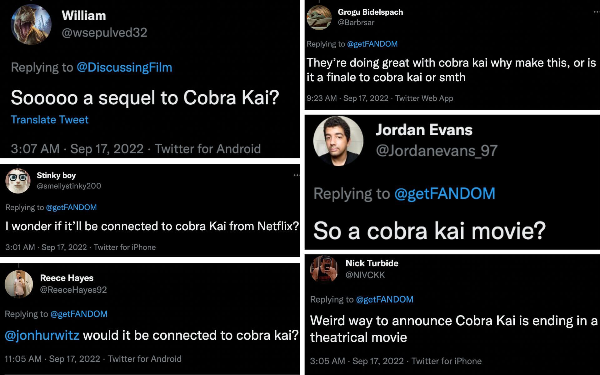 Fans confused if the upcoming Karate Kid film will be linked to Netflix&#039;s hit series Cobra Kai (Image via Sportskeeda)