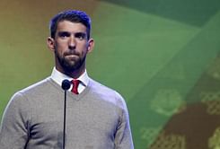 "I want to make sure that feeling stays with me." Michael Phelps gives awe-inspiring speech to Alabama football team