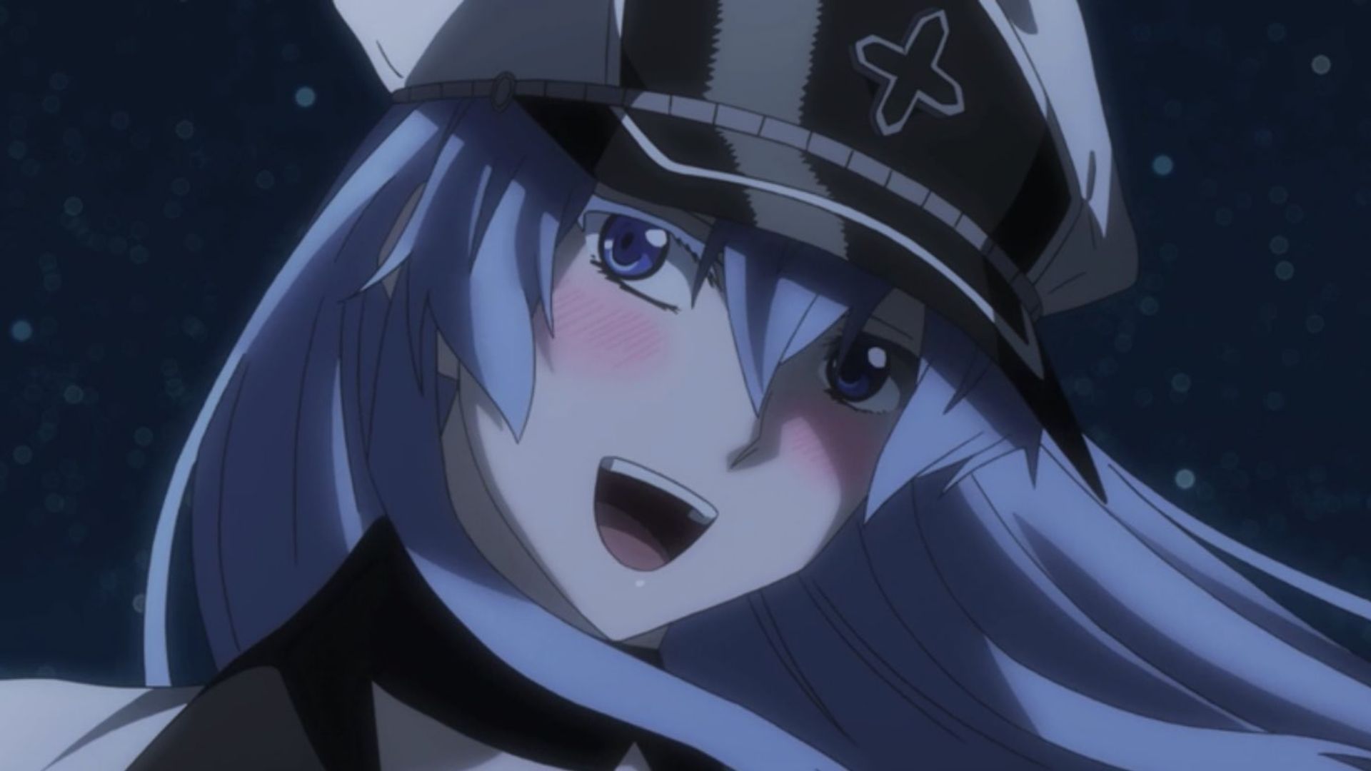 A happy Esdeath (Image via White Fox)