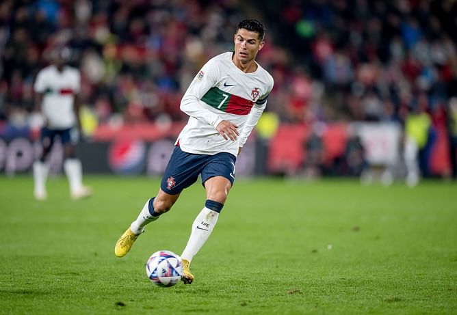 Is Cristiano Ronaldo playing for Portugal against Spain tonight?